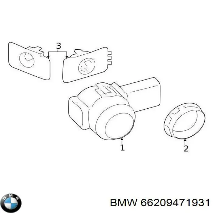  BMW 66209471931 ціна, від 49.83 USD