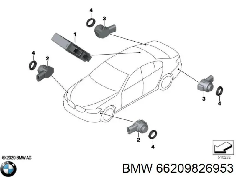  66209826953 BMW