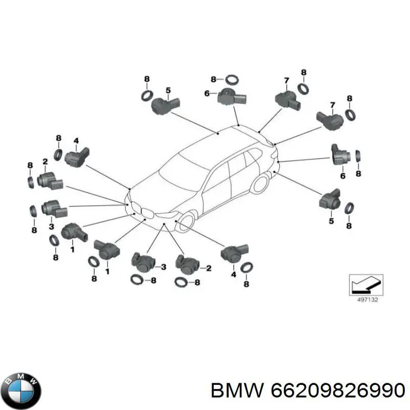 66209500115 BMW 