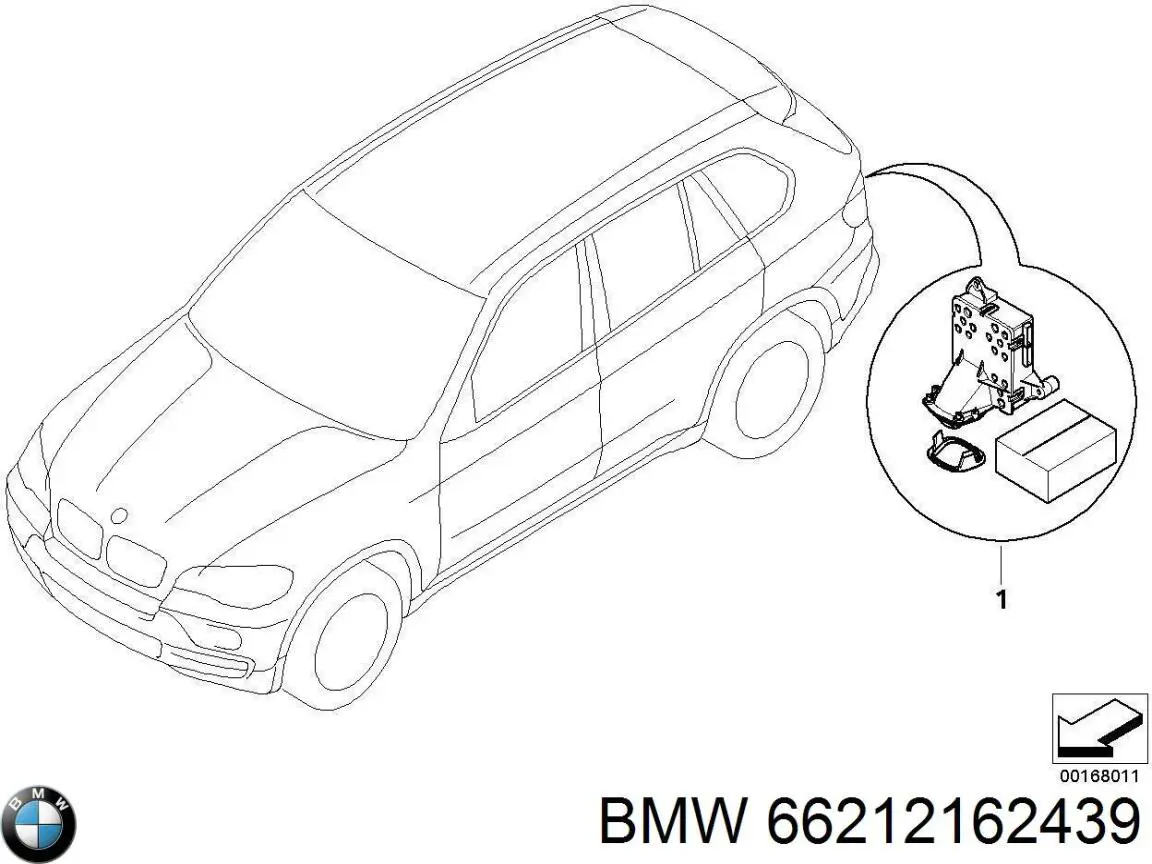 66212162439 BMW 