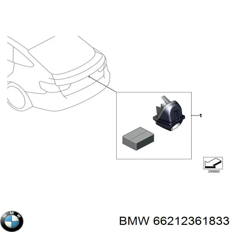  BMW 66212361833 ціна, від 692.08 USD