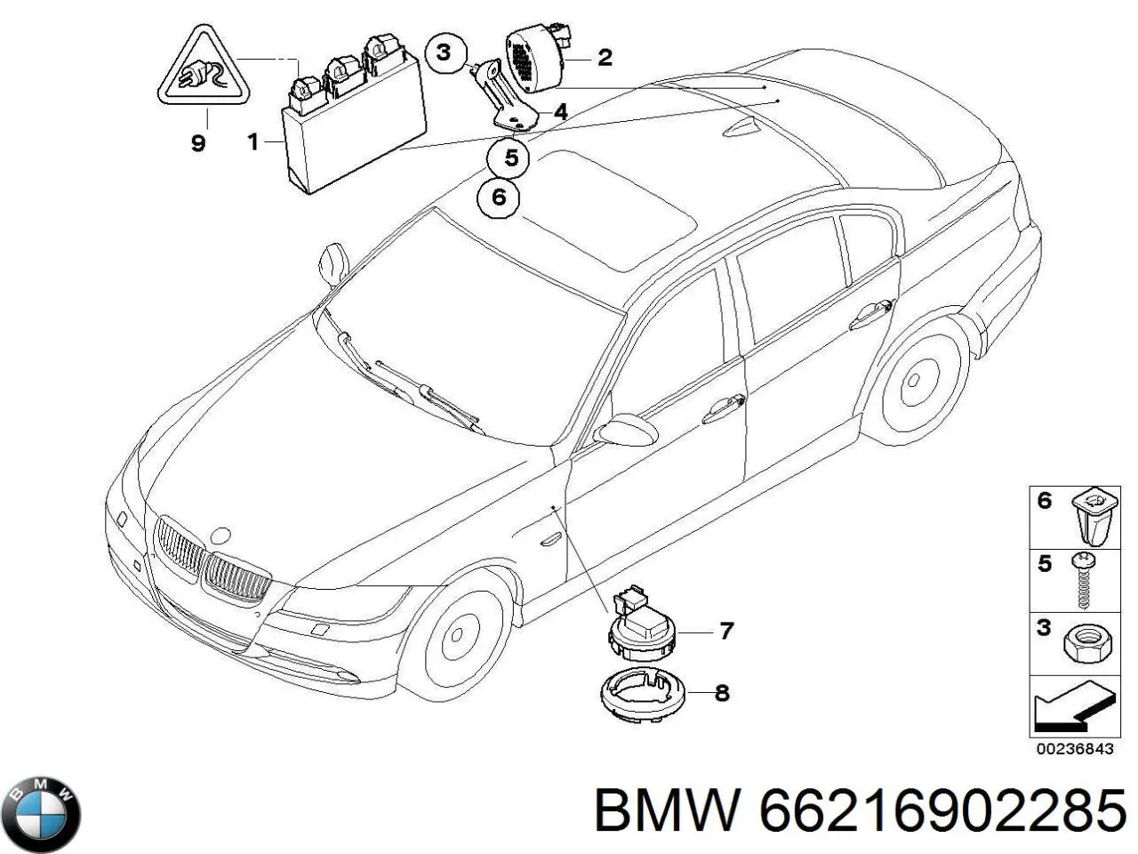 66216902285 BMW 