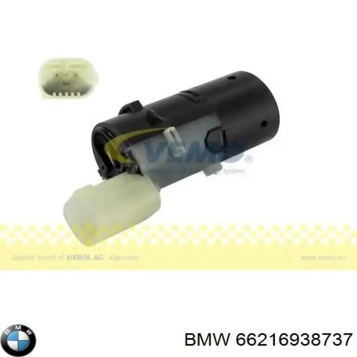 Купити 66216938737 BMW Датчик сигналізації паркування (парктронік), задній