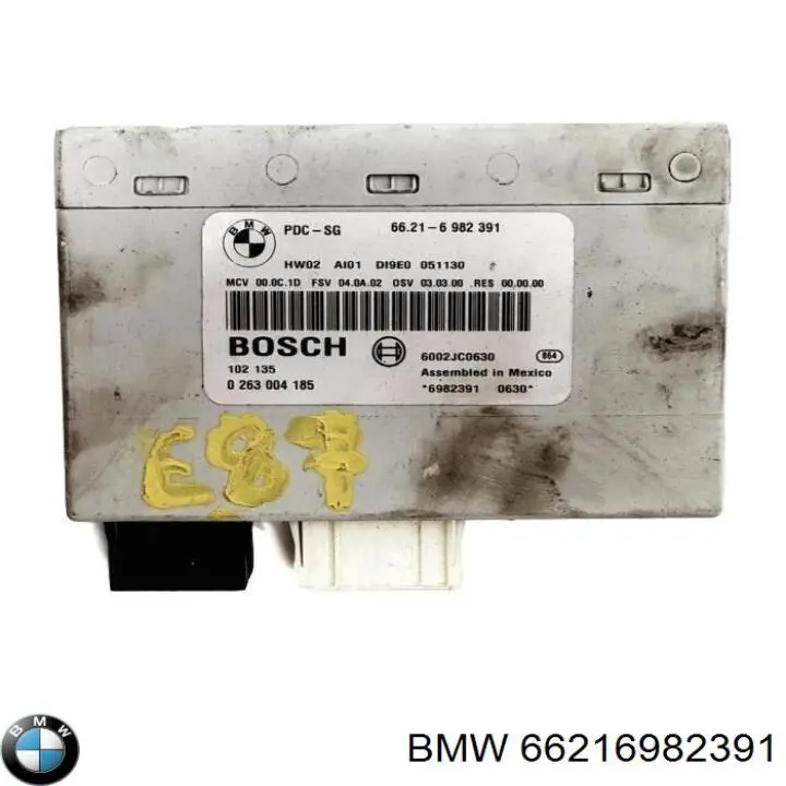 Модуль керування (ЕБУ) парктроніком BMW 66206982400 ціна, від 100.00 USD