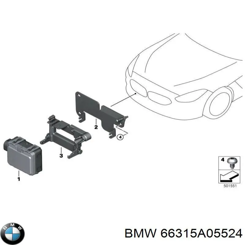  66315A05524 BMW