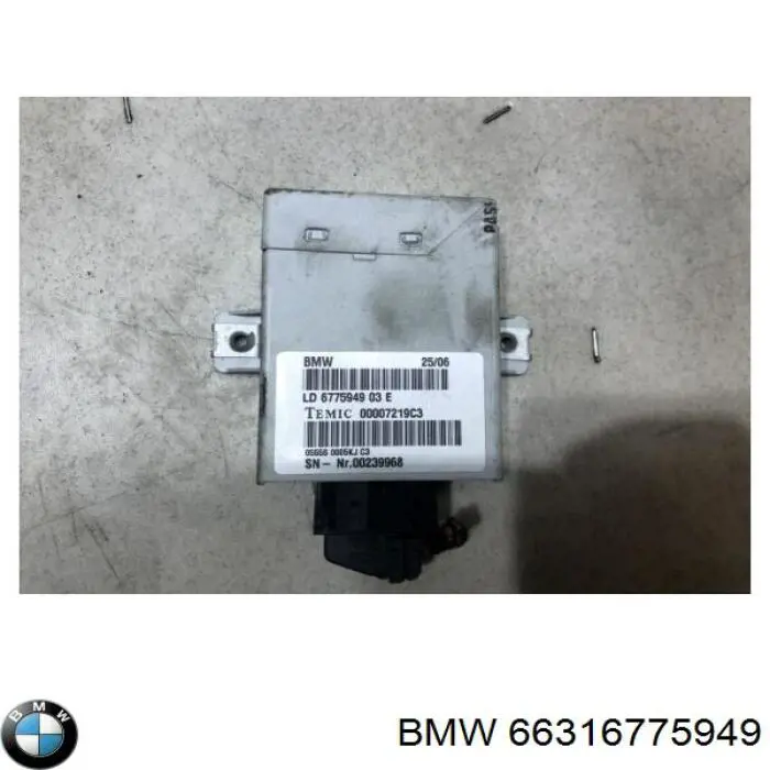 Купити 66316775949 BMW 