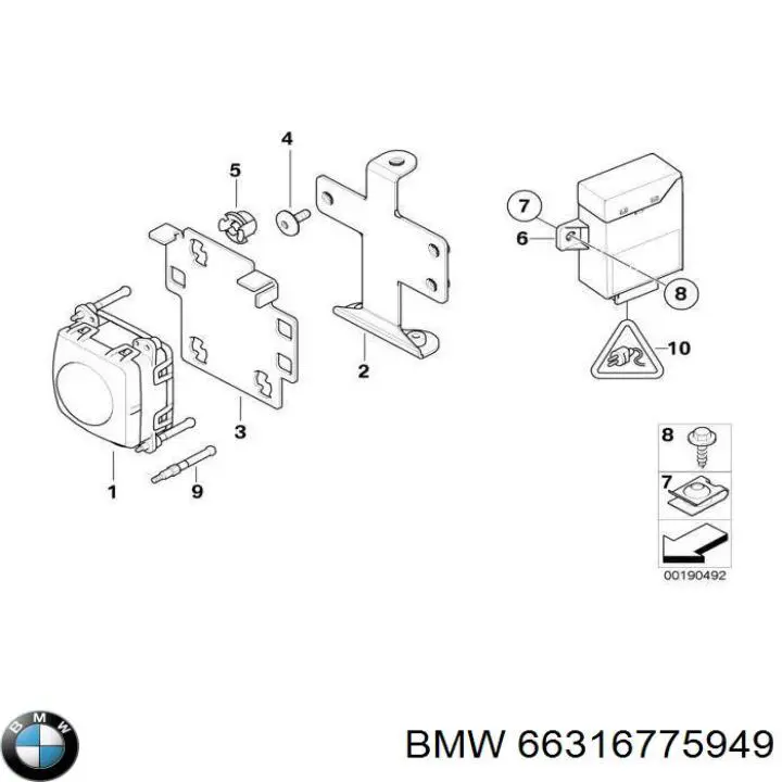  66316775949 BMW