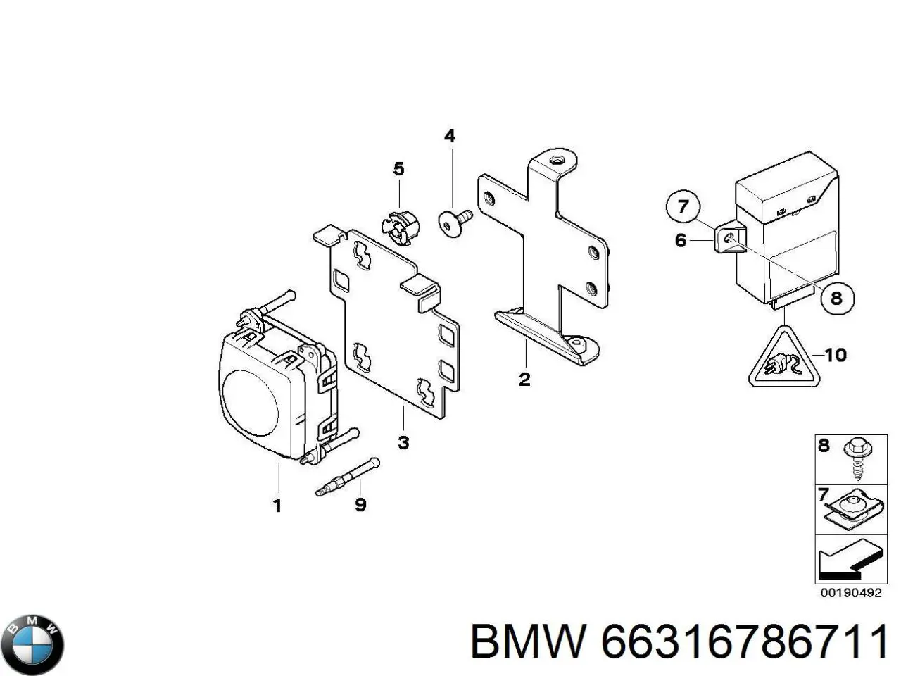 66316786711 BMW 