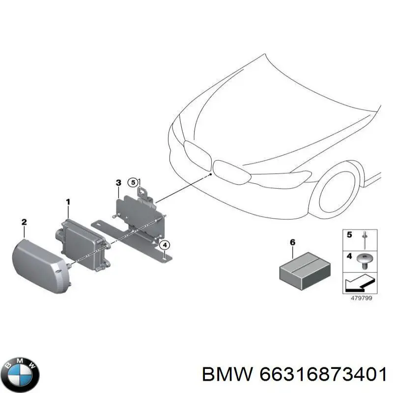  66316873401 BMW