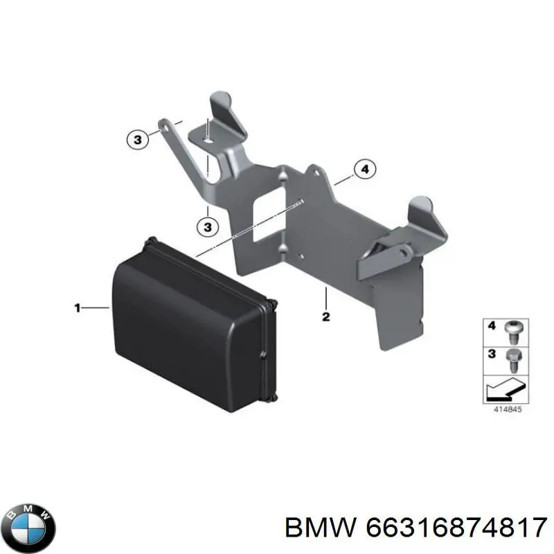Купити 66316874817 BMW Радарний датчик дистанції