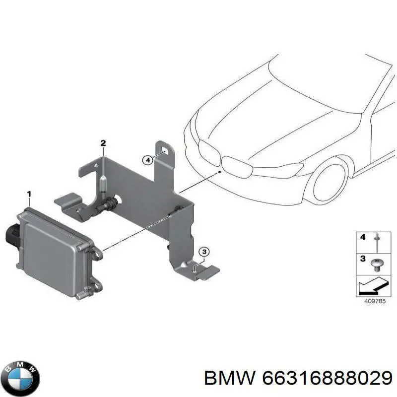  BMW 6888029 ціна, від 294.86 USD