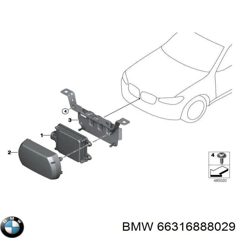  66316888029 BMW