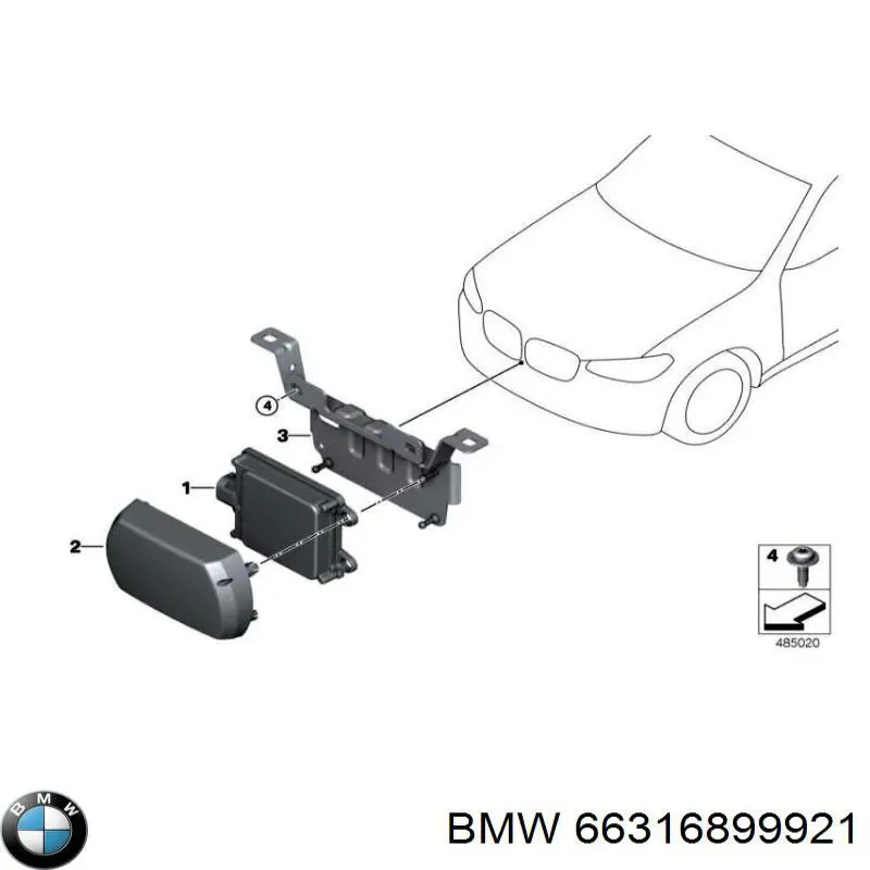  66316899921 BMW