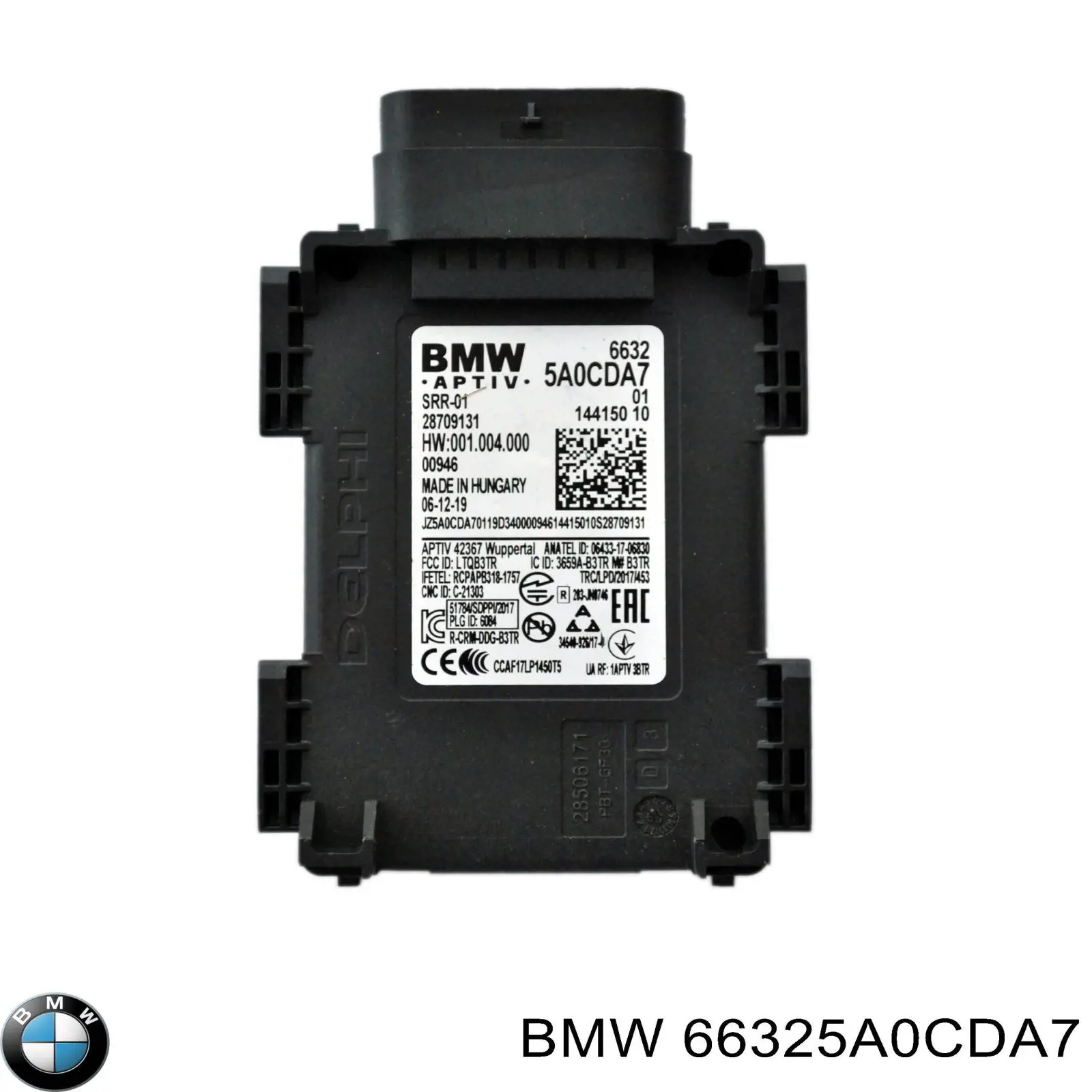 Датчик контролю мертвої зони, задній 6893736 BMW