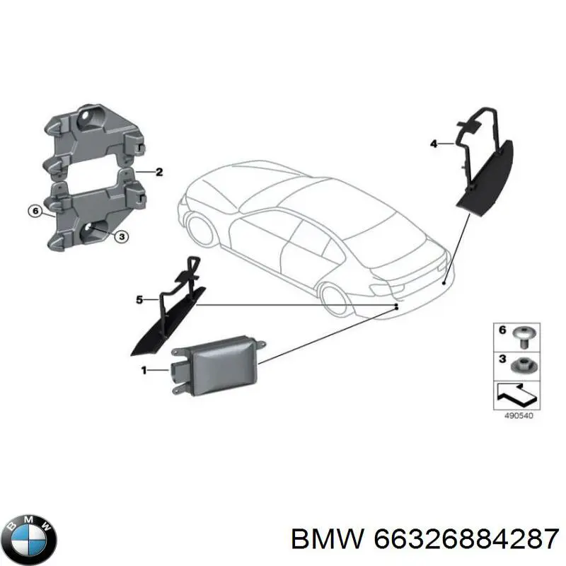  66326884287 BMW