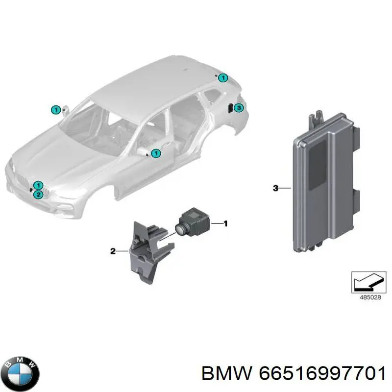  66516997701 BMW