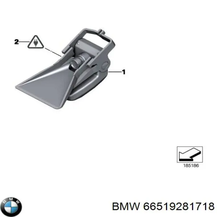 Купити 66519281718 BMW 