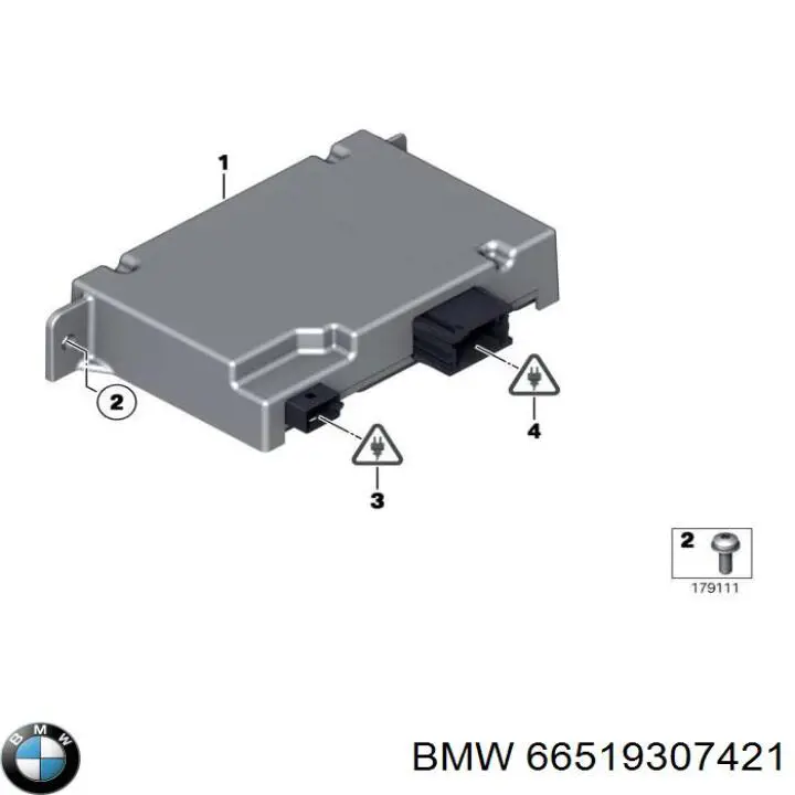 Купити 66519307421 BMW Модуль керування камерою