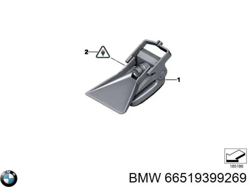 Камера системи забезпечення видимості BMW 9281717 ціна, від 104.29 USD