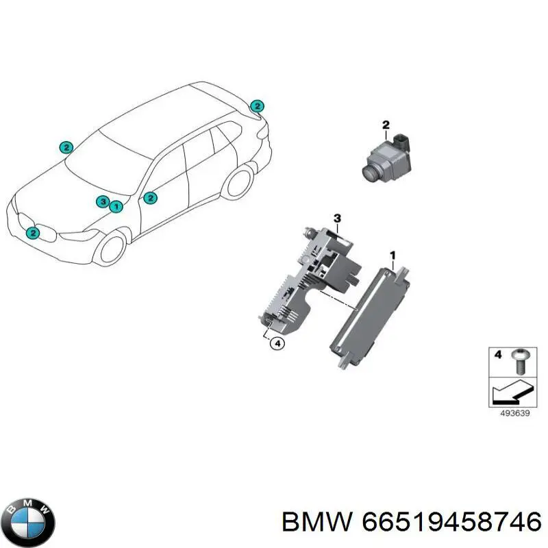  66519891455 BMW