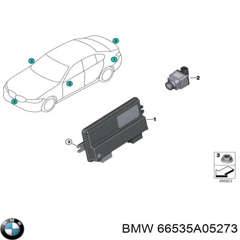  66519458746 BMW