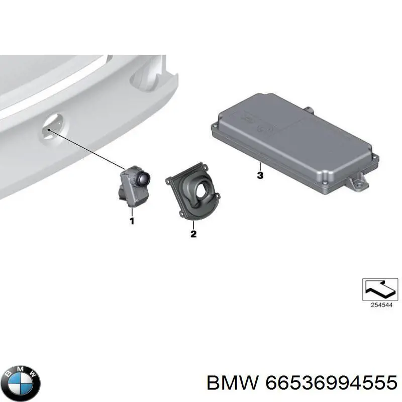 Купити 66536994555 BMW Модуль керування камерою