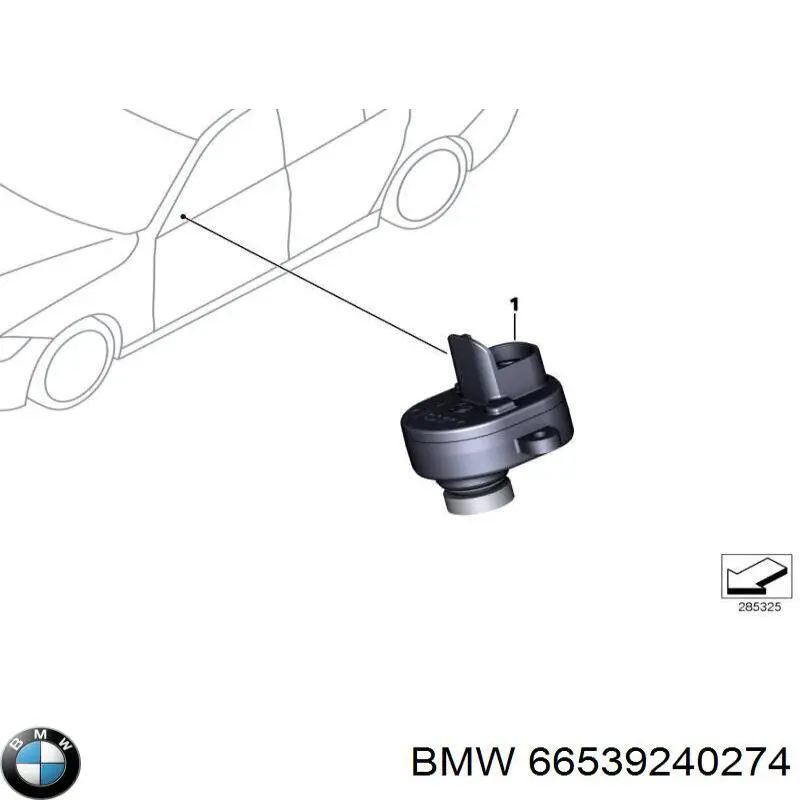 Камера системи забезпечення видимості BMW 66549216285 ціна, від 70.54 USD