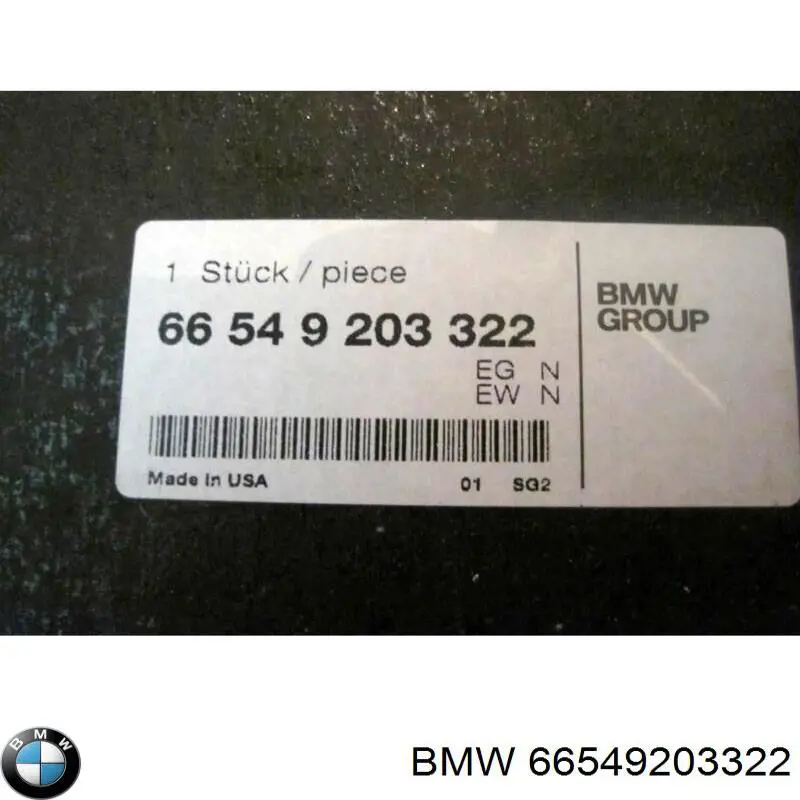 Камера системи забезпечення видимості BMW 66549203322 ціна, від 633.47 USD