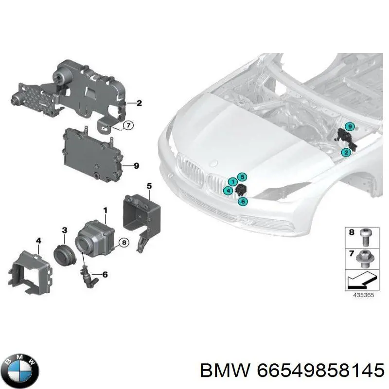  66549858145 BMW