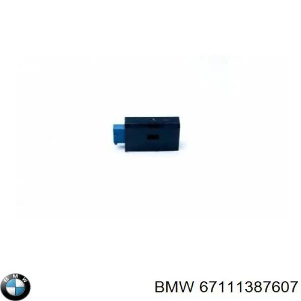1387607 BMW Мотор-привід відкр/закр. замка двері, задньої