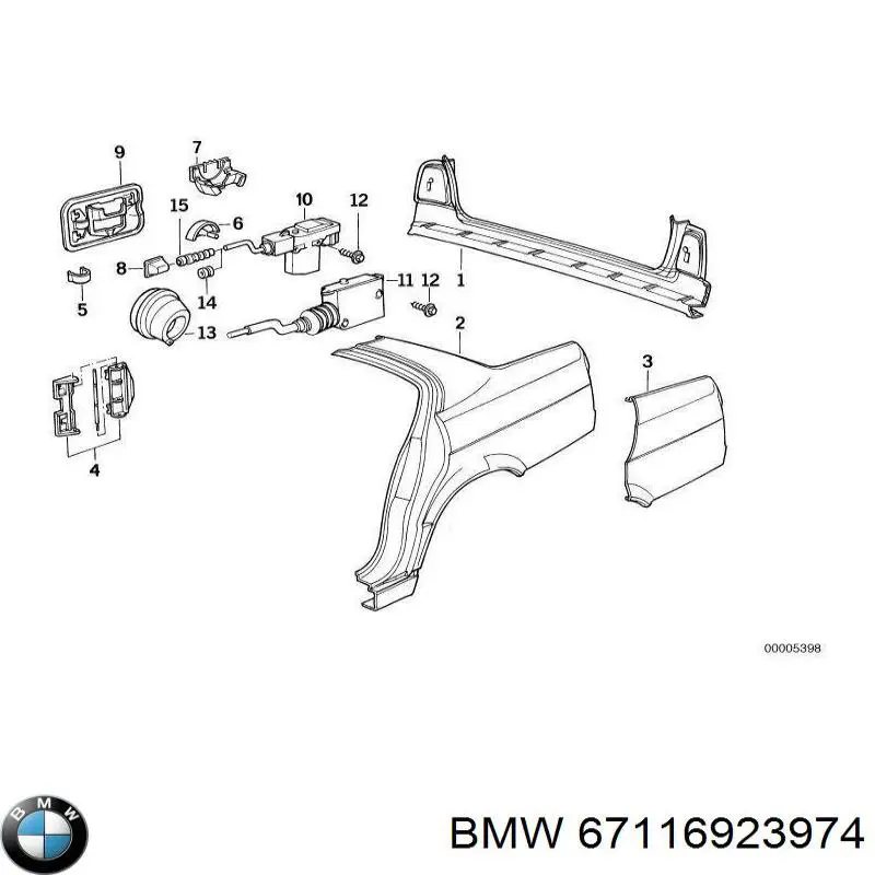Замок відкривання лючка бензобаку Continental/Siemens 406204003013Z ціна, від 25.17 USD