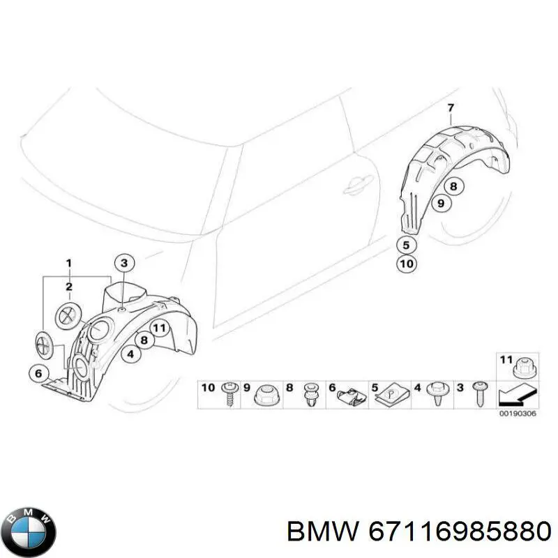 Замок відкривання лючка бензобаку Continental/Siemens 406204042007Z ціна, від 16.47 USD
