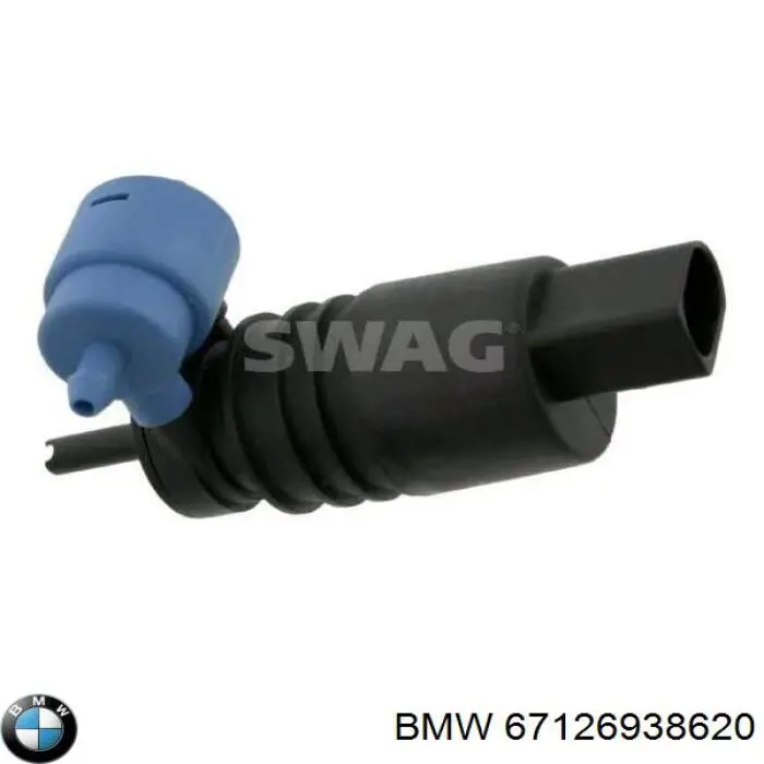 Моторчик омивача переднього скла BMW 67126938620 ціна, від 5.86 USD