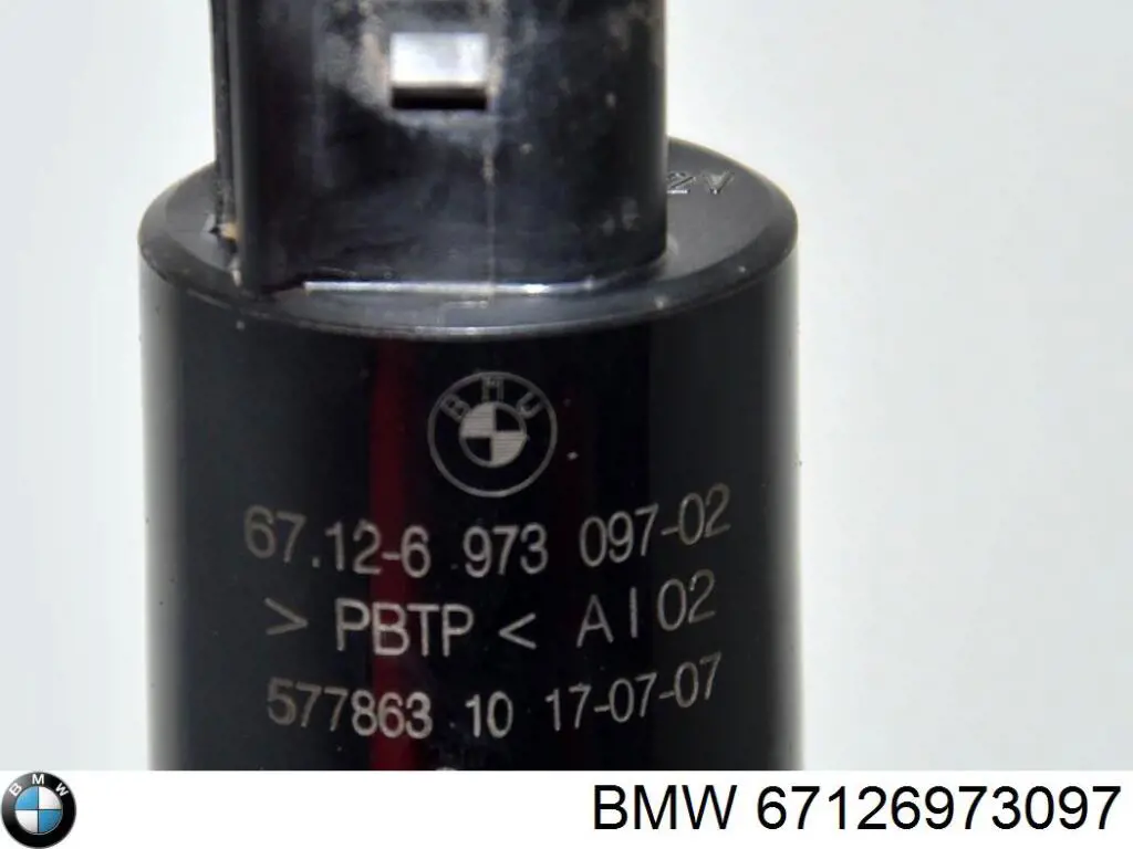 Насос-двигун омивача фар 67126973097 BMW