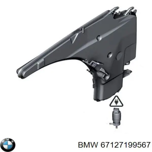Моторчик омивача 67127199567 BMW