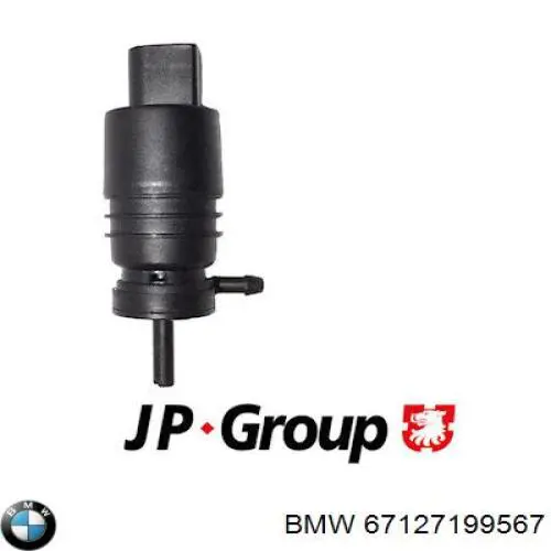 Моторчик омивача переднього скла BMW 67127199567 ціна, від 6.77 USD