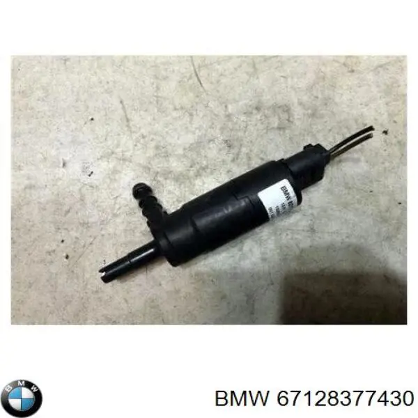 Насос-двигун омивача фар 67128377430 BMW