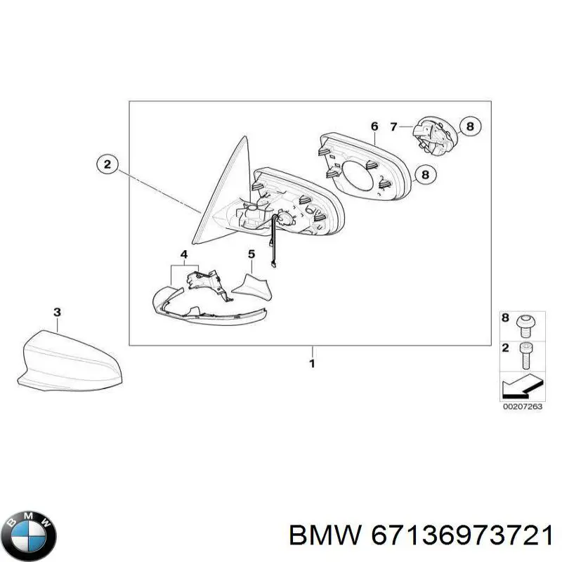 67136973721 BMW 