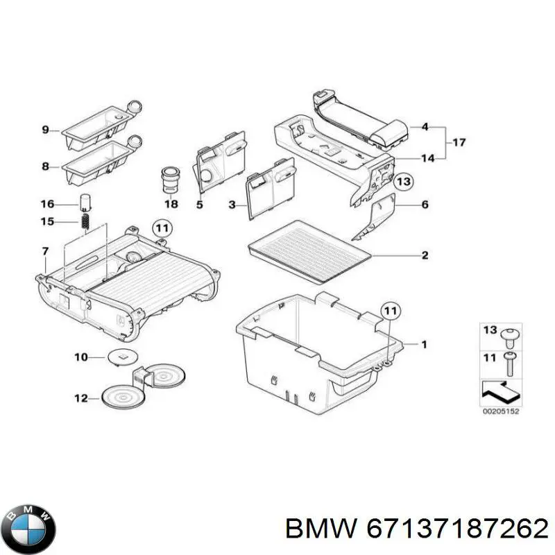  BMW 67137187262 ціна, від 101.33 USD