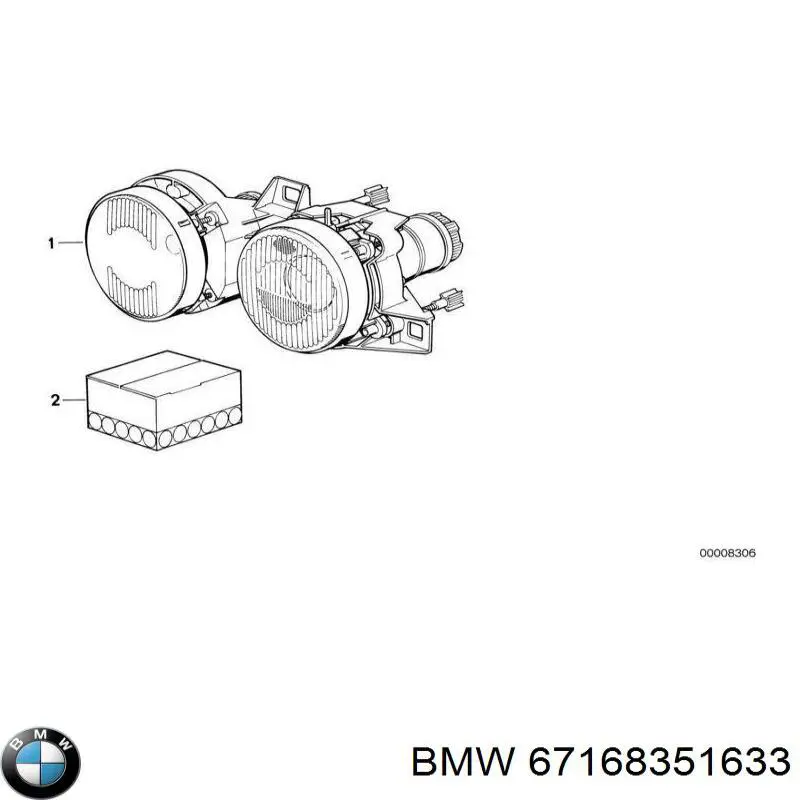 Автоматичний коректор фар BMW 67168351633 ціна, від 10.86 USD