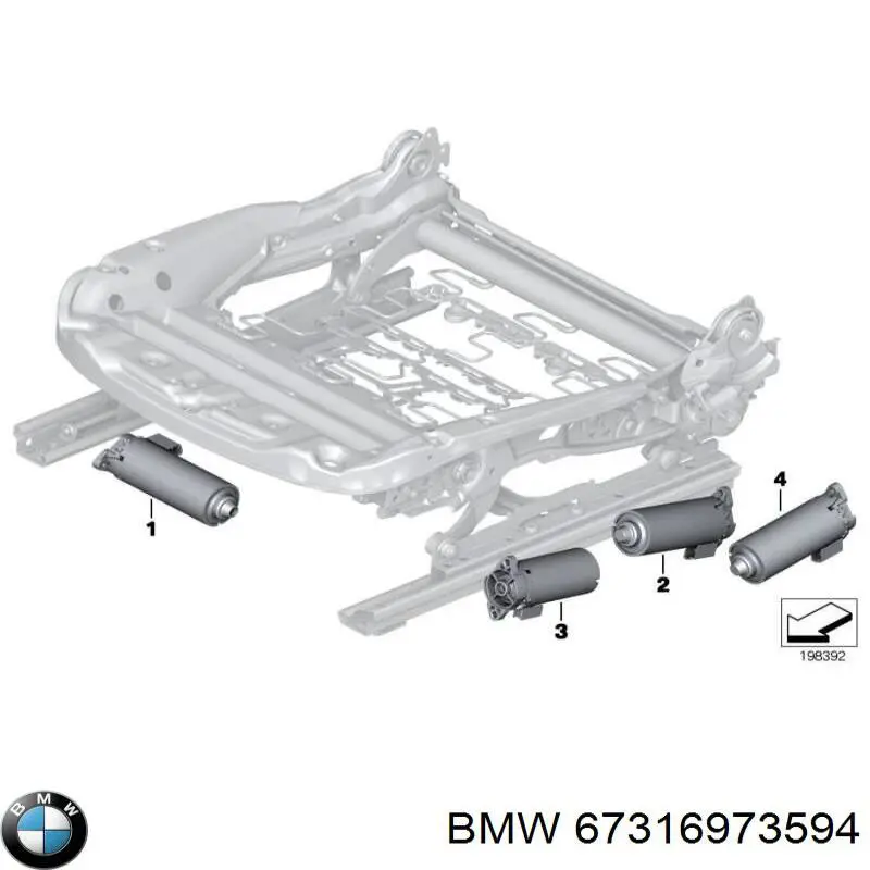  BMW 67316973594 ціна, від 11.32 USD