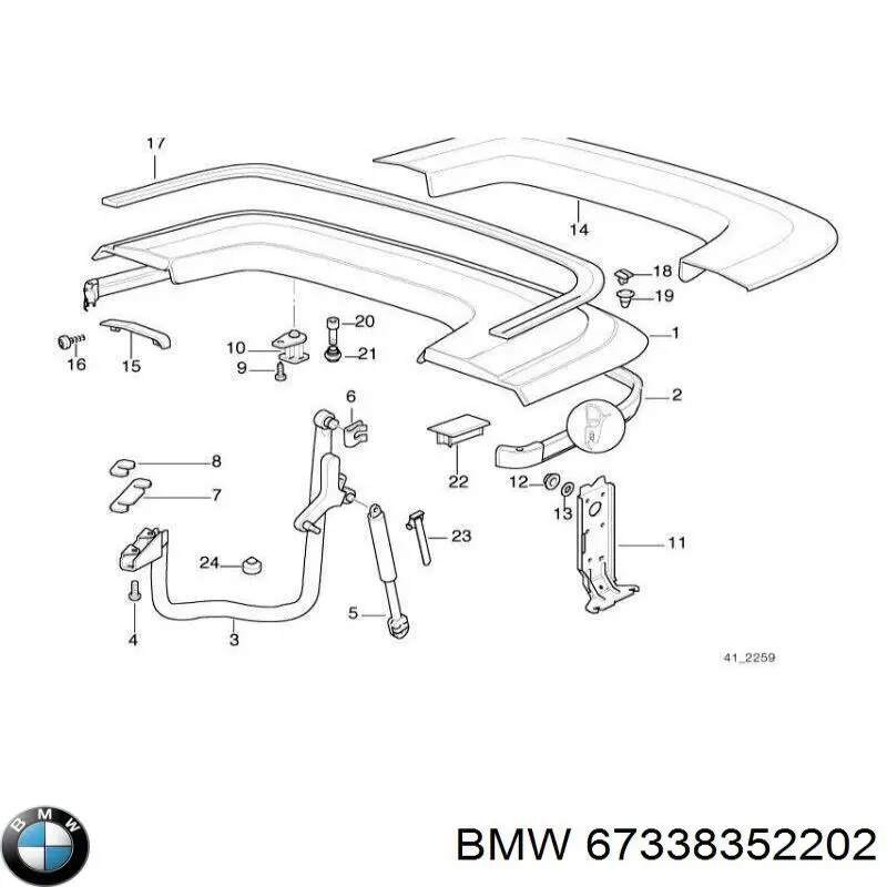 67338352202 BMW 