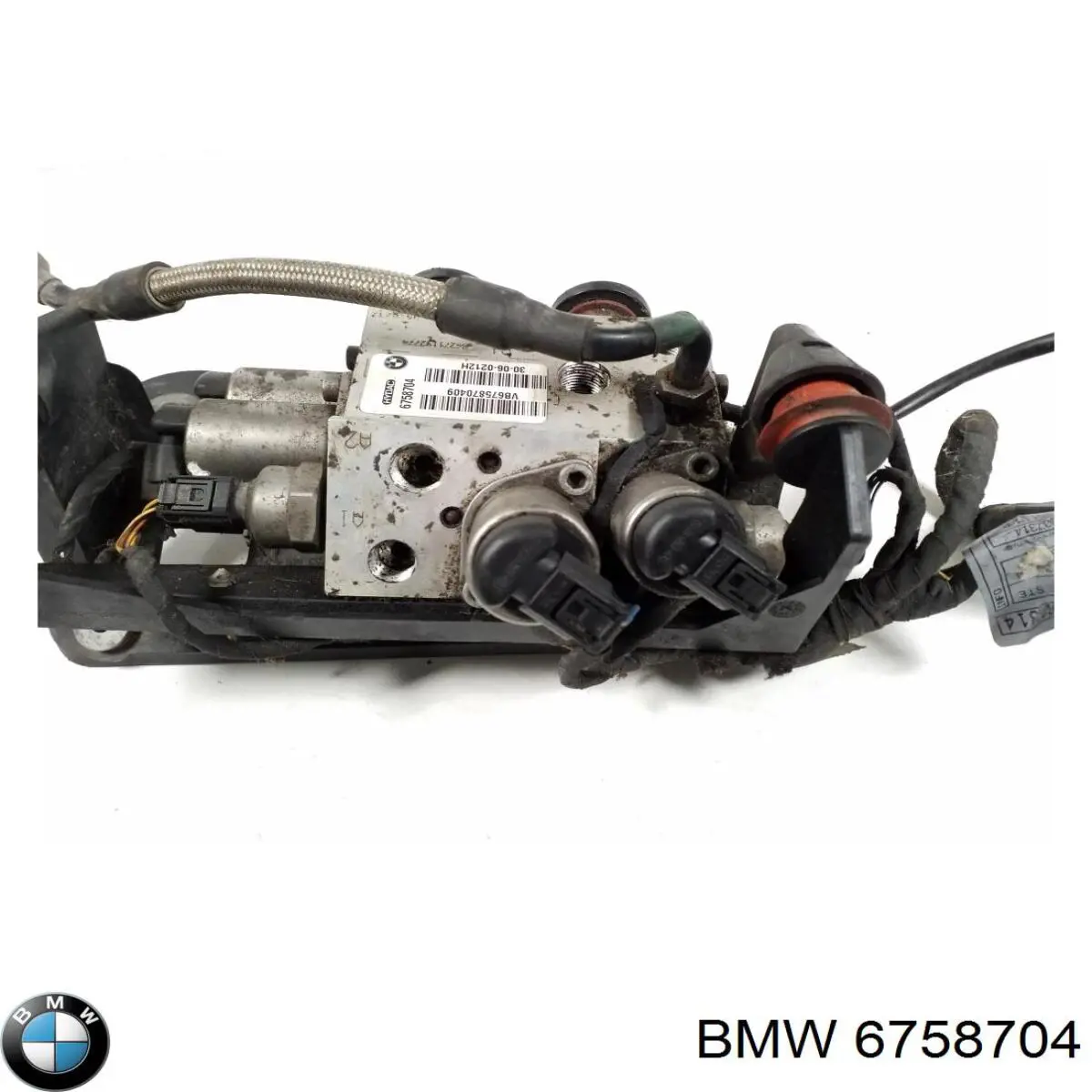 Купити 6758704 BMW Блок клапанів гідравлічної підвіски AБС (ABS)