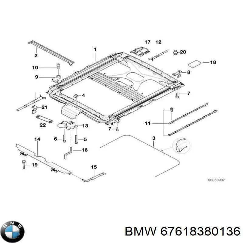 Купити 67618352209 BMW 