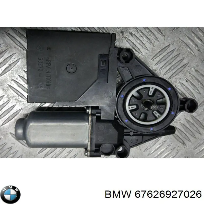 Купити 67626927026 BMW Двигун стеклопод'емника двері задньої, правої