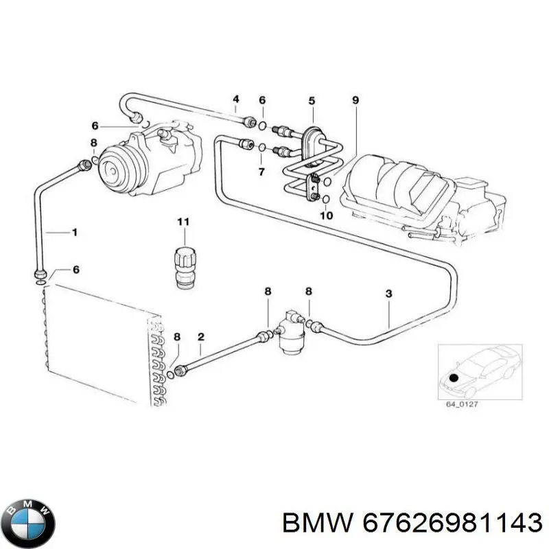 Мотор склопідйомника дверей передніх, лівих BMW 67626981143 ціна, від 322.76 USD