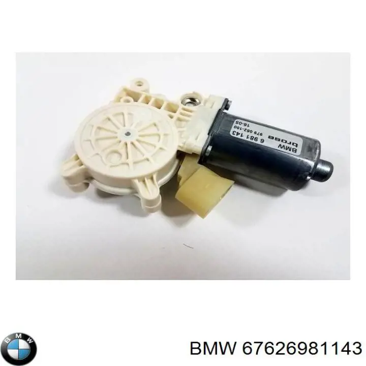 Купити 67626981143 BMW Двигун склопідіймача двері передньої, лівої
