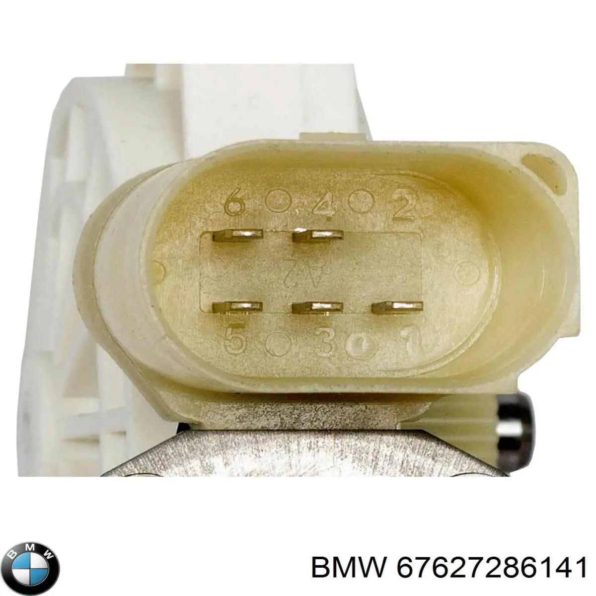 67627286141 BMW Мотор склопідйомника водійських дверей
