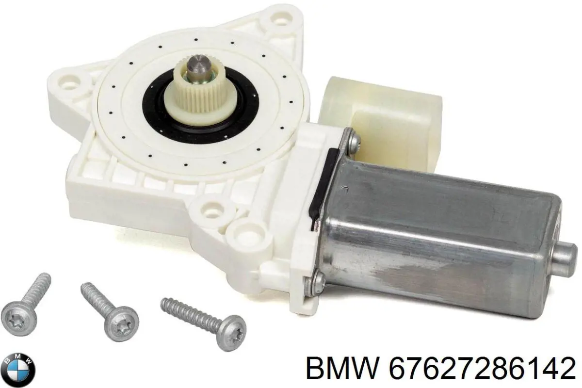 67627286142 BMW Мотор склопідйомника дверей передніх, правих