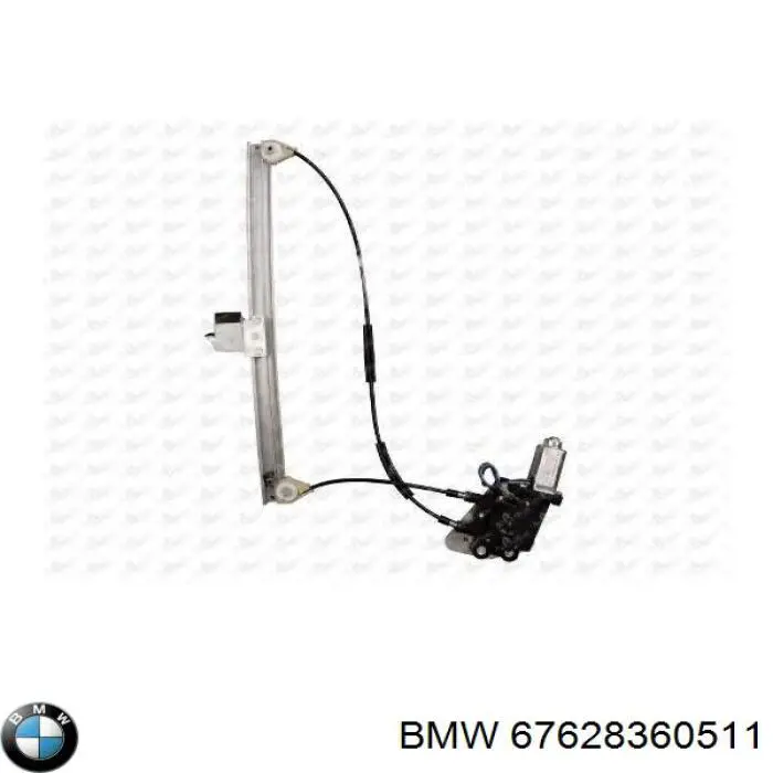Купити 67628360511 BMW Двигун склопідіймача двері передньої, лівої
